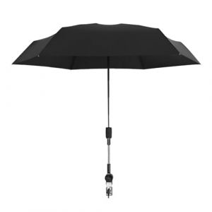 Parasol de poussette pour bébé, 90 cm, grand parasol UV pour poussette, pare-soleil de poussette à 360 ° avec pince de fixation réglable, parapluie de poussette 2 en 1 à clip, parasol pour (vastage, neuf)