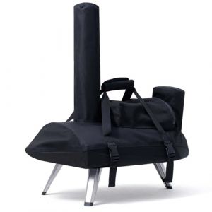 NOELIFE Housse étanche pour Four à Pizza Ooni Karu 2 et Karu 12G, Accessoires d'extérieur pour Ooni 12, Housse de Transport avec Sac de cheminée séparé, avec Sangles dans Le Fond pour la Fixation (andongshangmaojingyingbu, neuf)