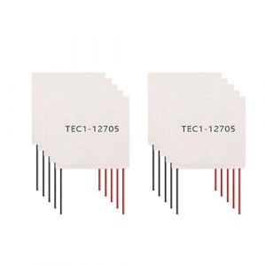 GrceBfeee 10 Pièces Éléments Peltier Thermoélectrique Module Peltier Bricolage Refroidisseur Peltier Elemente Carte TEC1-12706 12705 TEC 12 V 5A (FMCG MING LIMITED, neuf)