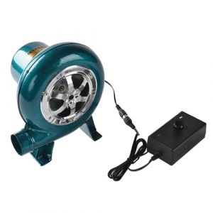 WXXSHGDW Souffleur Barbecue, 12-220V Souffleur de Forge, avec R&eacute;gulateur de Vitesse, Souffleur Electrique 20W 30W 40W 60W 80W 100W, pour Barbecue de Cuisine en Plein Air(140 * 110 * 145mm) (WXXSHGDW, neuf)