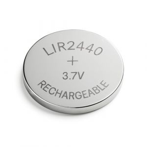LIR2440 Pile Bouton Haute capacité 3,7v - 145mAh Pile/accumulateur Rechargeable Lir 2440 (1xLIR2440) (Utumbuku Technologies, neuf)