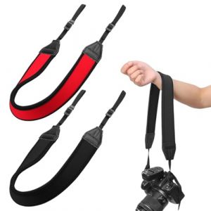 2 Pi&egrave;ces Sangle pour Appareil Photo, Sangle Appareil Photo, Pour Appareil photo reflex num&eacute;rique Canon Nikon Sony (LMINGMING, neuf)