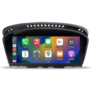 Ninetom Autoradio 8,9 Pouces, CarPlay/Android Auto/Mirrorlink/GPS pour BMW CCC S&eacute;rie 3/5 E60 E61 E90 E91 E92 (2005-2010), R&eacute;cepteur autoradio &agrave; &eacute;cran Tactile de Voiture, DSP int&eacute;gr&eacute; (Ninetom, neuf)