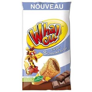 WHAOU ! - Crêpes Chocolat Au Lait 256G - Lot De 4 - livraison offerte (A TA PORTE, neuf)