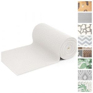 KARAT Tapis en mousse souple au mètre - Antidérapant - Pour piscine et cuisine - Tapis de bain en mousse à découper - Tapis de sol antidérapant - 65 x 120 cm - Blanc (MEISTEREI, neuf)