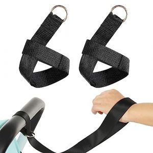 2Pcs Poussette Ceinture de Sécurité Bracelet, BéBé Poussette Harnais de SéCurité Poignets Sangles, Sécurité Poignets Sangles, Harnais Anti Perte et Antidérapant Réglable, pour Chariot Bébé, Noir (OliveeeBeauty, neuf)