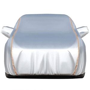 Bâche Voiture Étanche pour Suzuki Swift(2004-2022) Housse de Protection Voiture Exterieur,Résistant à la Neige par Tous Les Temps, Coupe-Vent,Durable, et résistante aux Rayures (Ronglibai, neuf)