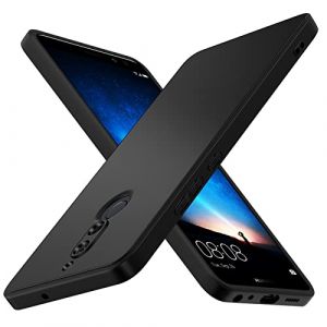 ivoler Noir Mat Coque pour Huawei Mate 10 Lite avec Protection Cam&eacute;ra, Ultra Mince &Eacute;tui de Protection en Silicone Antichoc, Souple TPU Anti-Rayures Bumper Housse (AYRmall-AMFR, neuf)