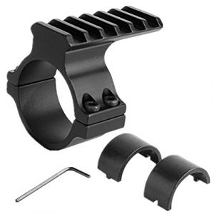 BigTron 1 Pouce - 1.18 Pouces Adaptateur d'anneau de portée 25.4-30mm Airsoft Gun Scope Barrel Mount 20mm Weaver Tube Mount Picatinny Rail Riser pour Riflescope Optics (LOXIM-EU, neuf)