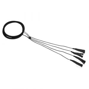 TOVINANNA Bandeau Homme Arabe avec Pompons Foulard T&ecirc;te Moyen-oriental Polyester Accessoire Costume pour F&ecirc;te et Spectacle (JIGZAG, neuf)