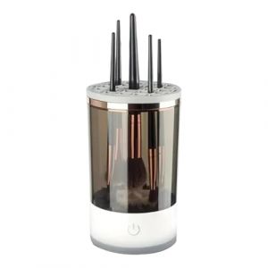 Makeup Brush Scrubber, Makeup Brush Scrubber, Automatic Brush Washer, Electric Makeup Brush Cleaner, Rechargeable Brush Scrubber, Electric Makeup Brush Suitable Use for Washing Machine (huaibn, neuf)