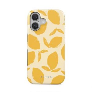 BURGA Coque Tough MagSafe iPhone 16 Plus Lemon Tart (Univers Club, neuf)