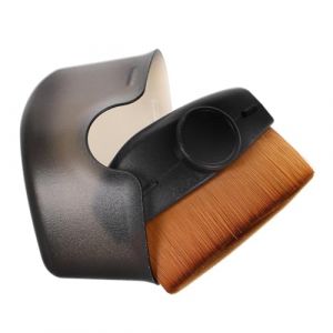 Healeved Pinceau &agrave; Fond De Teint Double Fonction Format Ovale Portable Avec Capuchon Protection Pour Maquillage Visage Femmes Application Uniforme (Sonieg, neuf)