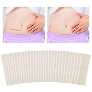 30 Pi&egrave;ces Pansement Silicone Cicatrice, Silicone Scar Sheets 4 x 15 cm, Imperm&eacute;able et Respirante Silicone Cicatrice, Silicone Scar Tape pour Incisions Chirurgicales, C&eacute;sarienne, Ch&eacute;lo&iuml;de, Acn&eacute; (zjiamei, neuf)