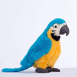 LAARNT 27cm Perroquet en Peluche Doux et Confortable,Poup&eacute;e en Peluche en Perroquet，Cadeaux pour Filles gar&ccedil;on Enfants (EPRHAY, neuf)
