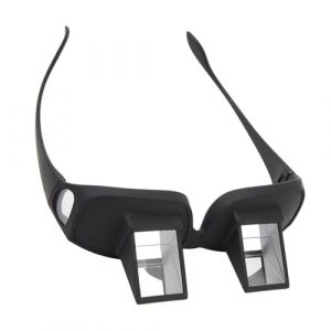 Lunettes de Lecture à Prisme de Lit Paresseux, Lunettes Optiques à Réflexion Horizontale à 90 Degrés, Lunettes à Prisme pour Lecteurs Paresseux, pour Lire, Regarder la (Xicchekai, neuf)
