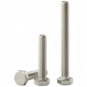 YIIFLY Vis &agrave; t&ecirc;te hexagonale M10 x65 x 1,5 - Boulon DIN 933 Acier inoxydable 304 (A2-70) - Filetage complet - Finition brillante - Lot de 6 (Yifei Information, neuf)