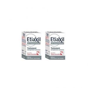 ETIAXIL DETRANSPIRANT LOT DE 2 BILLE PEAUX NORMALES (ParapharmaQuiet, neuf)