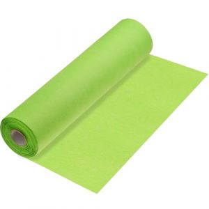 100%Mosel Chemin de Table en Non-tissé, en Vert Pomme (30 cm x 25 m), Nappe décorative pour Anniversaires Mariages et pour des Occasions spéciales (100%Mosel, neuf)