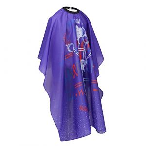 BESTYASH 1 Pièce Châle cape de coiffure capes de coupe de cheveux shampouineuse CSUTOM Barber Cape tablier de coiffeur pour femme coiffeur tablier coiffeur du Cap en tissu Violet,mauve (Feast of Yan, neuf)