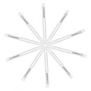 Healvian 10 Pièces Set de Pinceaux à Silicone Réutilisables avec Couvercles Applicateurs Portables pour et Faciles à Nettoyer (Le Sengyu, neuf)