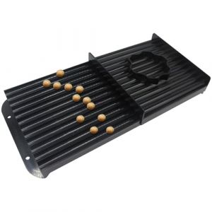 xitoio Rouleau de bouillettes d'app&acirc;t, table &agrave; rouler pour bouillettes, kit de fabrication d'app&acirc;ts ronds, machine de moulage d'app&acirc;ts pour &eacute;tang de p&ecirc;che, accessoires de p&ecirc;che (12 mm) (mhhhj, neuf)