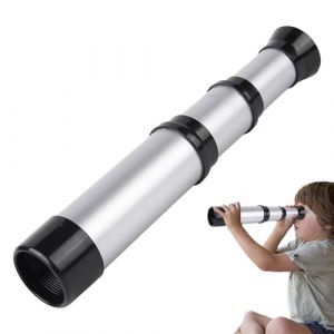 T&eacute;lescope Enfant &ndash; Longue-Vue Monoculaire Pirate | Jouet Scientifique &Eacute;ducatif Observation Nature & Animaux | T&eacute;lescope Portable Pliable pour Camping Voyage Aventure Cadeau Ext&eacute;rieur (yinxuer, neuf)