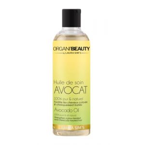 LAURA SIM'S - Huile Capillaire d'Avocat - Nourri en Profondeur, Brillance et Santé Capillaire - Soins pour Cheveux desséchés sensibles - 100% Naturelle - nutriments essentiels & acides gras - 125ml (Soleil des îles, neuf)