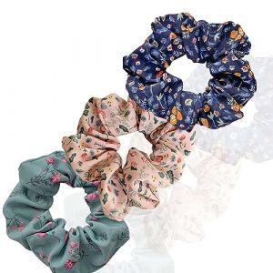 3 Pi&egrave;ces Elastique Cheveux Fille Chouchou Satin Chouchou Soie Pince Chignon Chouchou En Soie Large Chouchou Cheveux Ties Cordes &Eacute;lastiques -F tricolore-1 Count (Pack of 1) (songbeizhenshop002, neuf)