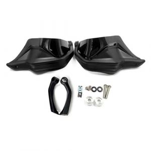RIBONI Moto Prot&egrave;ges Mains pour BMW S1000XR F900R F900XR F900 R XR 2013-2023 Moto Garde-Main Bouclier Protecteur Pare-Brise Aspect Carbone Prot&egrave;ge-Mains (Size : Black Set) (JINGUA, neuf)