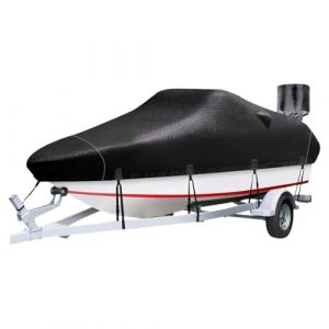 B&acirc;che de bateau - Tissu Oxford 420D - Imperm&eacute;able - Anti-UV - Pour coque, rame, bateau de p&ecirc;che, bateau gonflable (Moxilyn, neuf)