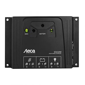 Contrôleur solaire Steca Solsum 10,10F 12/24 V - 10 A (Offgridtec GmbH, neuf)