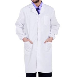 JUKOTA Blouse de Laboratoire Blanche Jeux de rôle pour Femmes et Hommes,blouse blanche,blouse chimie,Blouse de Laboratoire de Chimie, Blouse de Médecin Unisexe, pour Taille : 170-185 cm (CAR PARTS FOR ALL, neuf)