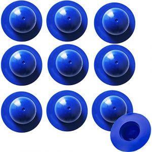 MEISO 10 Pièces Bouchon Piscine Intex, Bouchons de Fond de Rechange pour Pompe de Filtration de Piscine, Compatibles Avec Intex Pool (bleu) (MEISO-EU-online, neuf)
