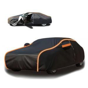 Housse Voiture pour Audi TT MK1,Housse de Protection Voiture Exterieur Imperm&eacute;able,Noir Housses pour Auto Compl&egrave;te,avec Fermeture &eacute;clair Bandes R&eacute;fl&eacute;chissantes (LiHuiBiao, neuf)