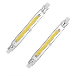 Aoxdi Ampoule LED R7S 118mm 10W Blanc Froid, R7S LED 118mm &Eacute;quivalent Ampoule Halog&egrave;ne R7S 100W J118, &Eacute;clairage &agrave; Faisceau 360 &deg;, AC220-240V, Lot de 2 (Aoxdi, neuf)