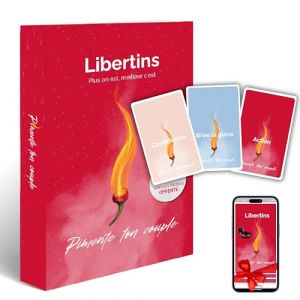 Jeu de Cartes pour Libertinage &ndash; Soir&eacute;e Couple libertin, Questions & d&eacute;fis, consentement et limites &ndash; Version Mobile Offerte (Flunivers, neuf)