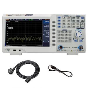 Analyseur de spectre LCD OWON XSA805-TG 9 pouces avec générateur de suivi, plage de fréquences 9 kHz à 500 MHz, haute résolution 1280X800 pixels avec USB, LAN, écouteurs, connectivité HDMI (SmartTek Inc., neuf)