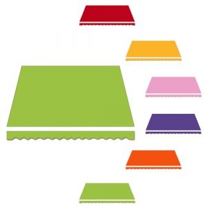 YHDMDQ 2/3/4/5/6/7m Tissu De Remplacement pour Auvent Manuel Rétractable, Toile De Remplacement pour Abri Pare-Soleil, Tissu De Rechange pour Store Banne De Balcon(Green,7x4m/23x13ft) (Zhao Cong's Shop, neuf)