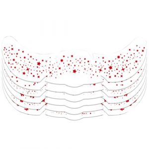 Patchs Maquillage Visage - Accessoires pour Festivals Autocollants à Paillettes - Patchs Cosmétiques Réutilisables Doux Pour Fêtes Anniversaires Événements (juanyub, neuf)