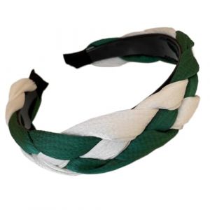 Bandeau pour femme - Bandeau mignon - Bandeau tendance - &Eacute;l&eacute;gant - Bandeau &agrave; n&oelig;uds - Accessoire de cheveux pour femme et fille - Pour mariage, yoga, sport - Vert (Anevous, neuf)