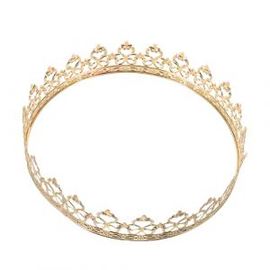 Gatuida Couronne de Roi Dor&eacute;e pour Homme Coiffe M&eacute;di&eacute;vale pour Cosplay Accessoire pour Costume et Halloween (Brandon Zou, neuf)