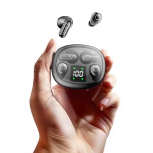 Xmenha Deux Paires de Mini Petits Ecouteurs Bluetooth pour Sommeil 5.4 &eacute;couteurs sans Fil Oreillette Invisible Sommeil Waterproof &eacute;tanche Sport Double ecouteurs Petite Oreille (Xmenha, neuf)