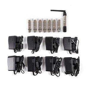 8PCS Récepteur de Scène Contrôleur 2.4g Émetteur Éclairage de Scène Dj Signal Dmx Sans Fil Bar Fête Bal de Fin d'Année (ANCHQUNM, neuf)