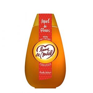 LUNE DE MIEL - Miel De Fleurs Liquide Doseur 1Kg - Lot De 3 (Ma Biotique, neuf)