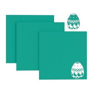 Creatorally Feuille Acrylique Couleur, Panneau Plastique Opaque 3mm Lac Vert pour Découpe Laser 30,5x30,5 cm, 3 Pièces Plexi-Glass Colorée pour Affichage Panneau Peinture DIY (Creatorally, neuf)
