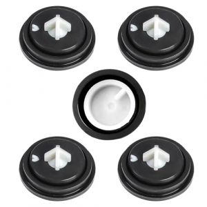 5PCS Rondelles de Diaphragme de Soupape, Rondelles de Joint Chasse d'Eau WC, Membranes pour Robinet Flotteur, Joints de Diaphragme à Entrée Latérale pour l'Entretien des Chasses D'eau des Toilettes (Ownkim, neuf)