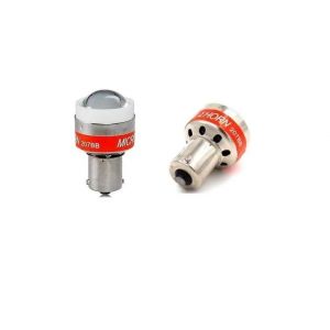 Générique 2x 12V LED Ampoules Sonores pour Feu de Recul Universelles Beeper Buzzer BipBip BA15S (JJ AUTOBITS, neuf)
