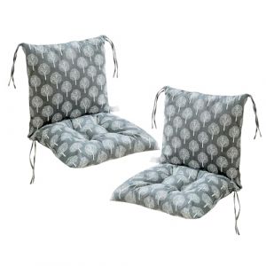 G&eacute;n&eacute;rique Lot de 2 Coussins de Chaise &agrave; Dossier Bas Coussins de Chaise 40 x 80 cm Coussins D'assise Chaises de Jardin &agrave; Dossier Bas Coussins D'assise Coussins de Chaise Coussin de Dossier (SIQIKEJI-UK, neuf)