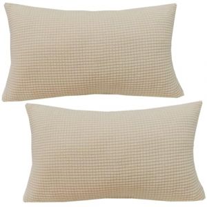 Taie D'oreiller 50x70,40x70,40x60 Rectangulaire Lot De 2 Extensible Housse De Coussin 40x80,60x80 Couverture Oreiller Pour Canapé Maison Salon Chambre Decoration(Mustard Yellow,60x80 cm (Set of 2)) (Pooneeliff, neuf)